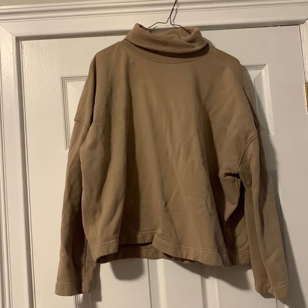 Everlane turtleneck sweatshirt